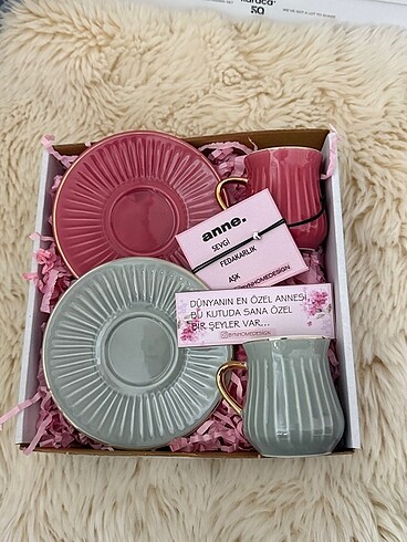 Acar home ikili fincan seti