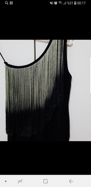zara çapraz kol püsküllü bluz