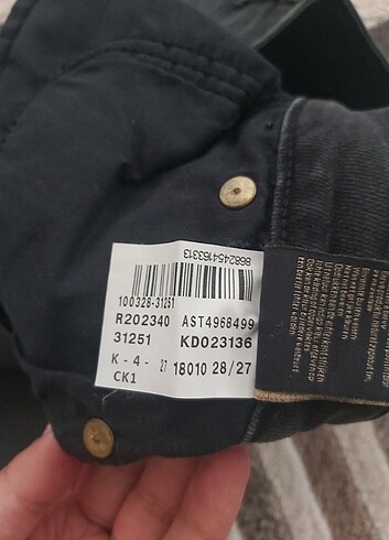 28 Beden gri Renk Mavi jean