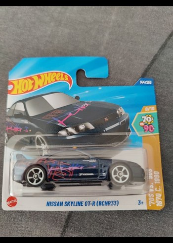 hot wheels Nissan Skyline gt-r bcnr33 r33