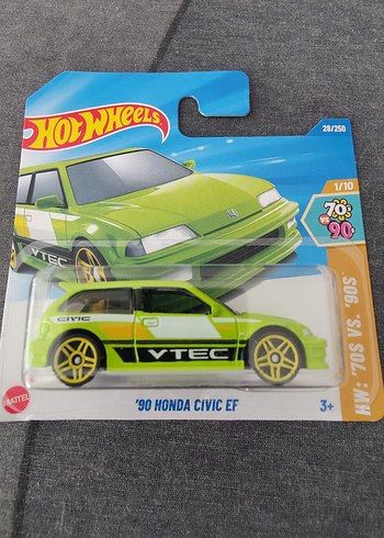 Hot Wheels 90 Honda Civic EF Oyuncak Araba