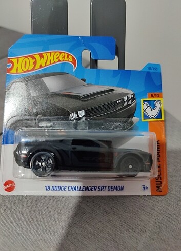 Hot Wheels 18 Dodge Challenger Srt Demon 