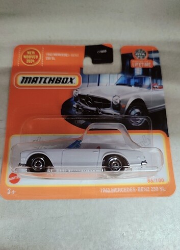 Matchbox 1963 Mercedes benz 230 sl