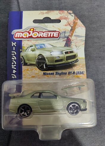 majorette nissan skyline gt-r r34 japon