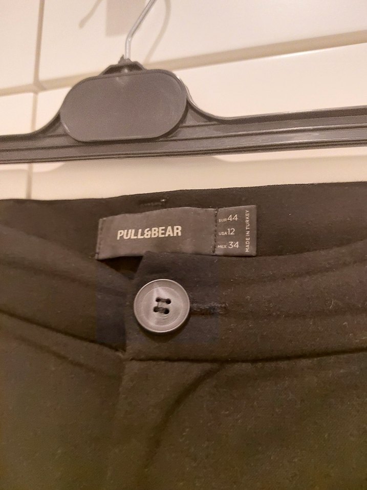 Kadın Siyah Kumaş Ofis Pantolonu - Görsel 2