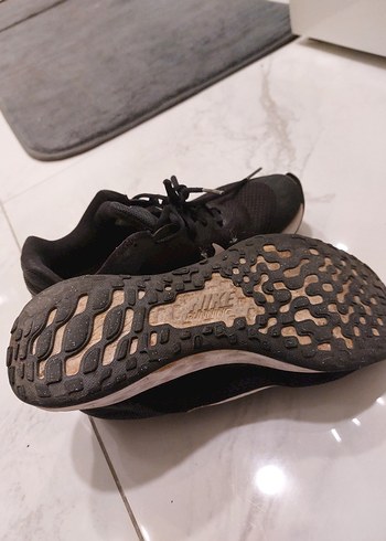 Nike Beyaz Bağcıklı Spor Kadın Sneaker orjinal - Görsel 7