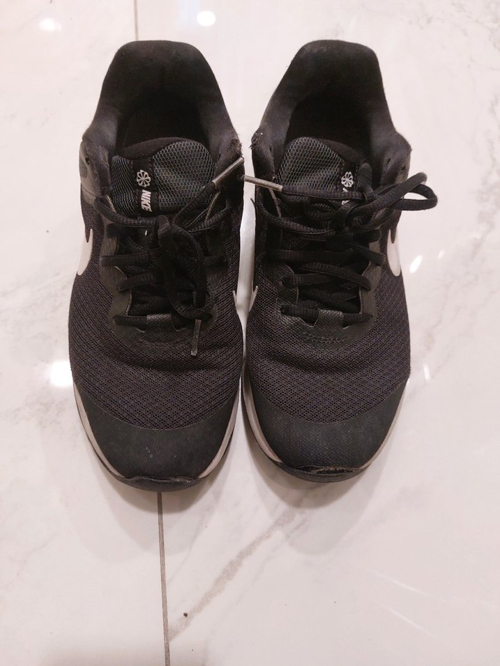 Nike Beyaz Bağcıklı Spor Kadın Sneaker orjinal - Görsel 5