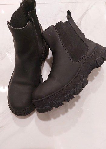 Lacivert Bağcıklı bot - Görsel 9