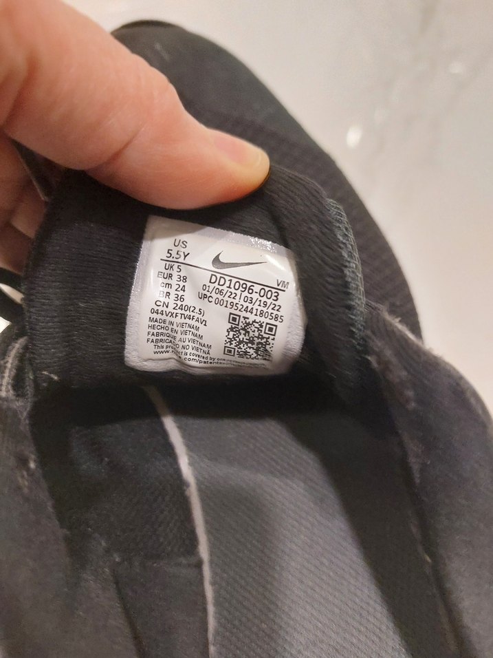 Siyah unisex Spor Ayakkabı  Bağcıklı orjinal - Görsel 4