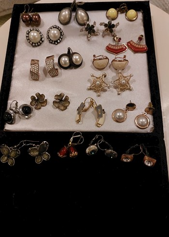 küpeler rengarenk ,tasli;boncuklu tane 125 tl - Görsel 2