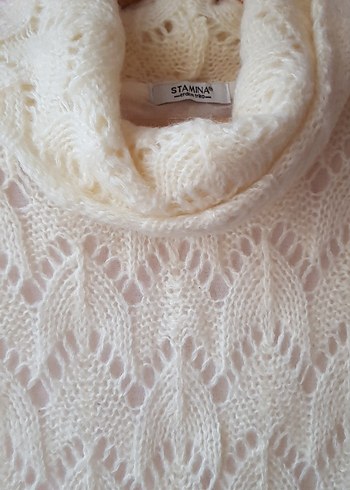 Stamina Bohem Kadın Triko Elbise - Görsel 5