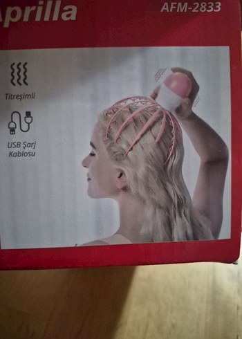 Aprilla Şarjlı Kafa Masaj Aleti - Görsel 2