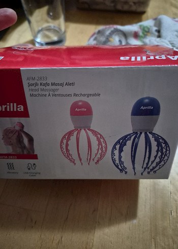 Aprilla Şarjlı Kafa Masaj Aleti - Görsel 3
