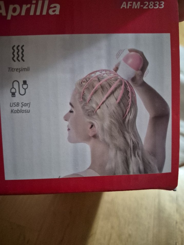 Aprilla Şarjlı Kafa Masaj Aleti - Görsel 2