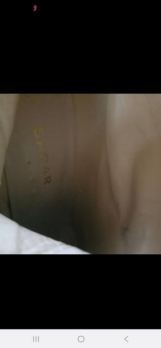 Bej Deri Tokalı Dizüstü Topuklu Çizme - Görsel 4