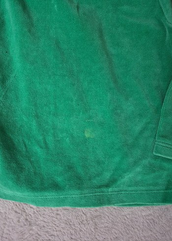 Uzun Kollu Yeşil Erkek Sweatshirt - Görsel 4