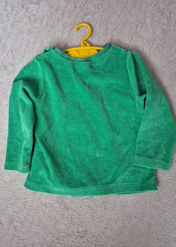 Uzun Kollu Yeşil Erkek Sweatshirt - Görsel 3