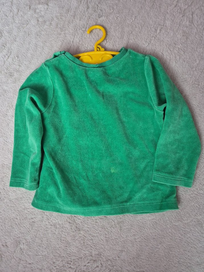 Uzun Kollu Yeşil Erkek Sweatshirt - Görsel 3