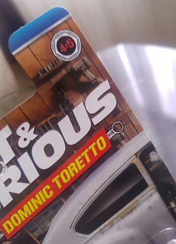 Beden HOT WHEELS HIZLI VE ÖFKELİ SERİSİ MODELİ