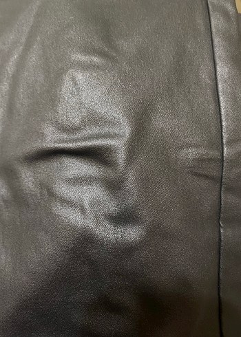 Kadın deri pantolon - Görsel 2