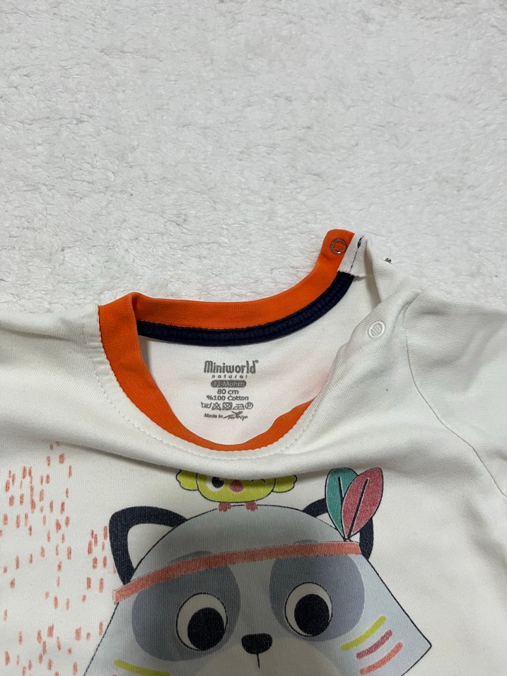 Renkli Baskılı Erkek Çocuk Sweatshirt - Görsel 2