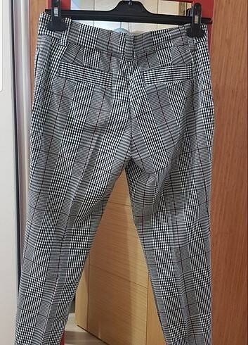 Mango Mango ekoseli kumaş pantolon