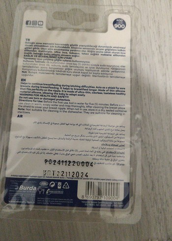 Wee Baby Silikon Göğüs Koruyucu 2'li Beyaz - Görsel 2