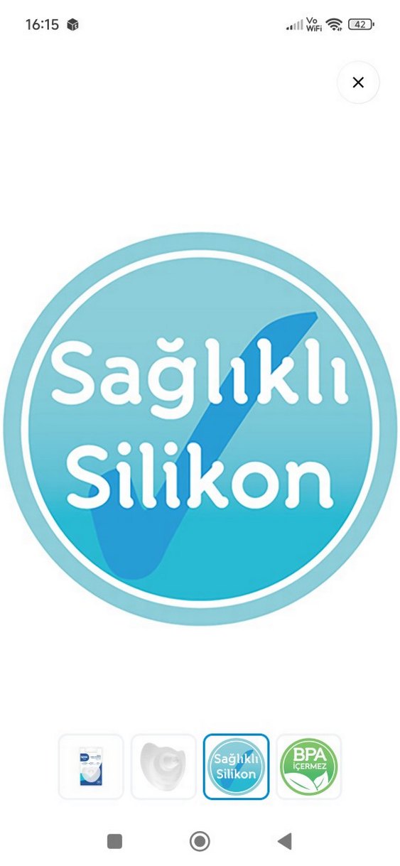 Wee Baby Silikon Göğüs Koruyucu 2'li Beyaz - Görsel 4