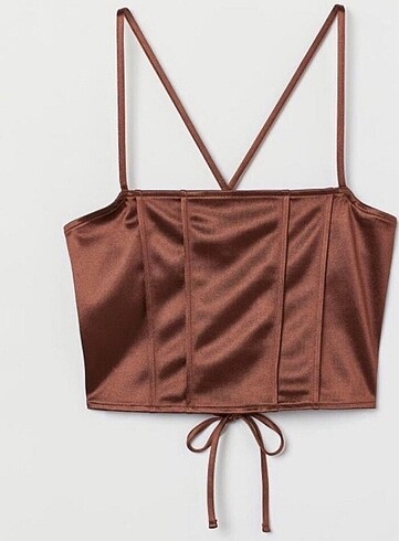 H&M Saten Bluz