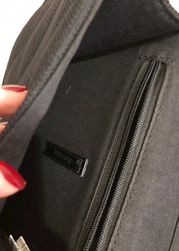 Bershka Siyah Tokalı Kadın Çanta - Görsel 4