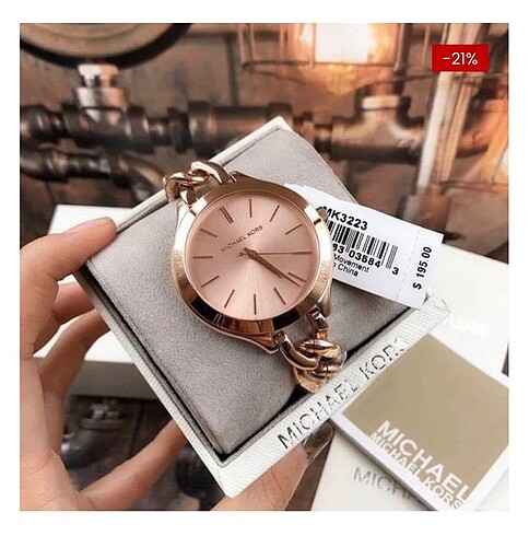 Beden pembe Renk Michael Kors Saat