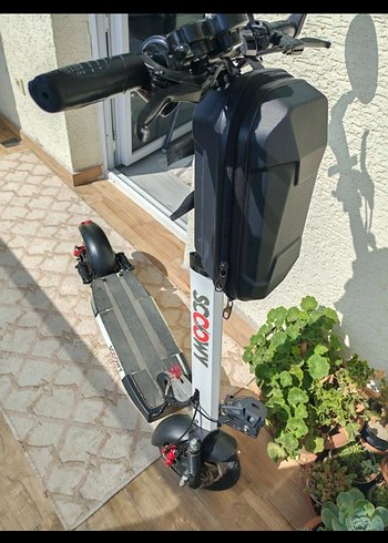 Scoowy Beyaz Scooter - Görsel 2