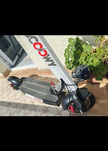 Scoowy Beyaz Scooter - Görsel 3