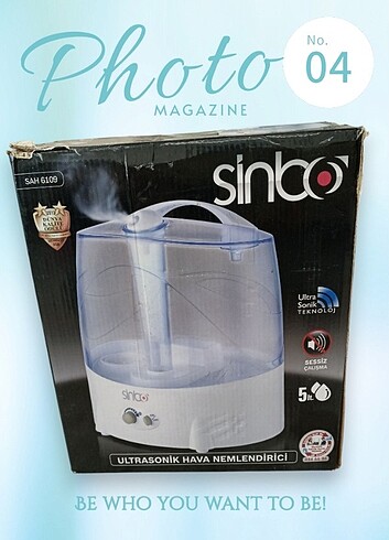 Sinbo İyonizerli oda nemlendirici Buhar - Görsel 3