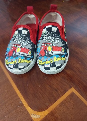 23 numara yeni tas gibi  Kırmızı Erkek Çocuk Loafer Ayakkabı - Görsel 3