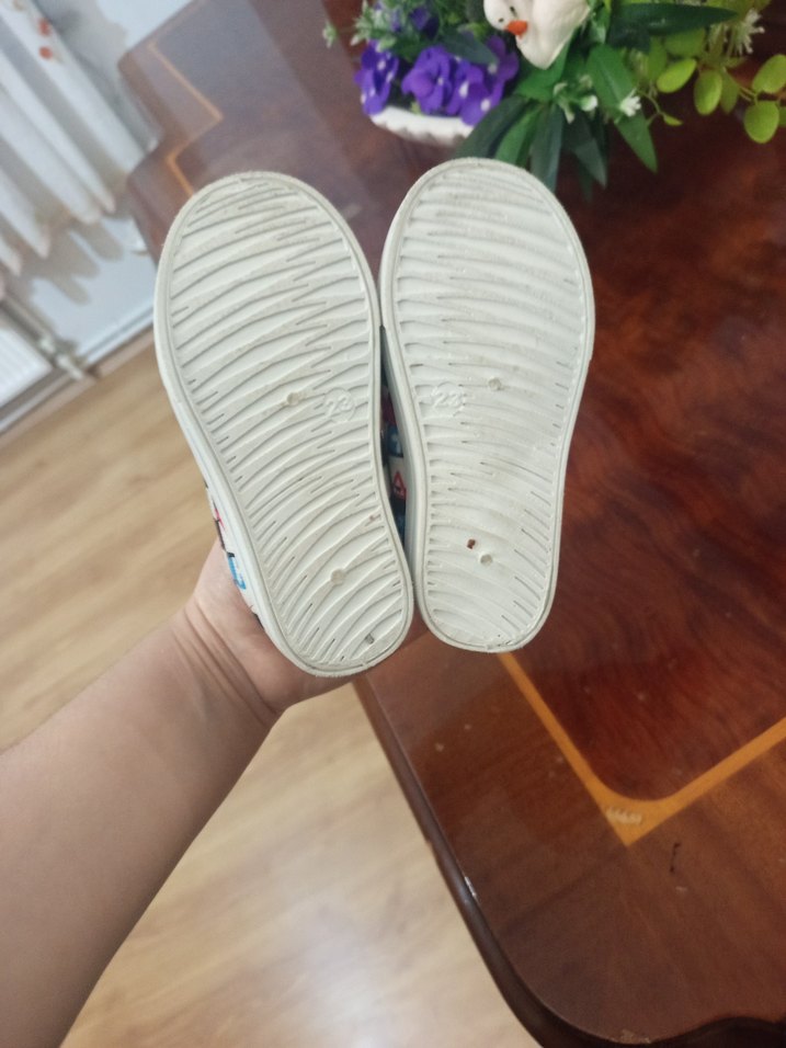 23 numara yeni tas gibi  Kırmızı Erkek Çocuk Loafer Ayakkabı - Görsel 4