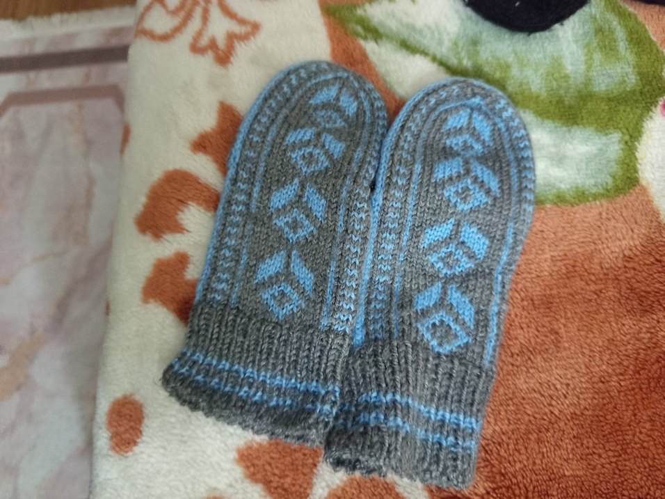 bebek patik yeni elde örme - Görsel 3