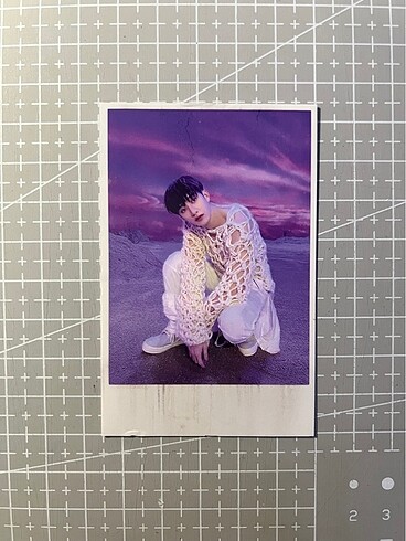 SKZ Bang Chan Rockstar Polaroid