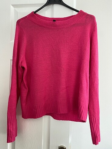 H&M pembe kazak-bluz