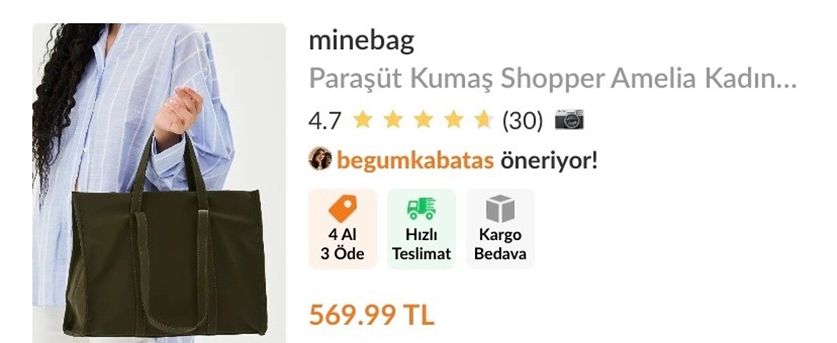 Beden ÇANTA HAKİ