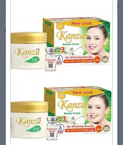 2 kutu ????? Beyazlatıcı krem sabun ve serüm