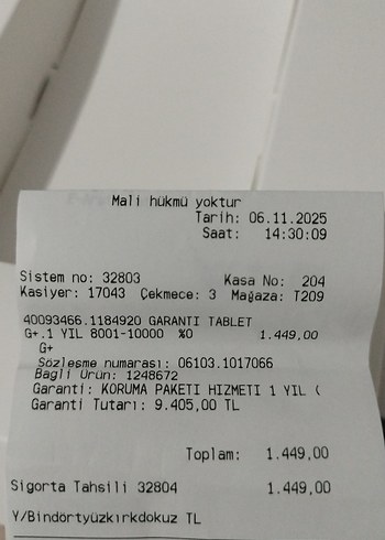 Yeni Model 2025 Huawei MatePad 11.5 Tablet 8GB 128GB+Kalem - Görsel 4