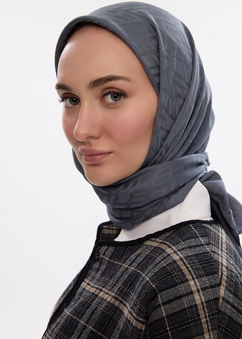 0 ürün Gri Eşarp - Görsel 2