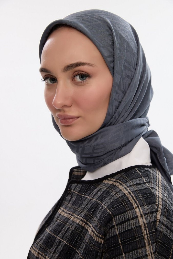 0 ürün Gri Eşarp - Görsel 2