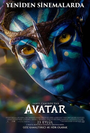 AVATAR ORİJİNAL FİLM AFİŞİ