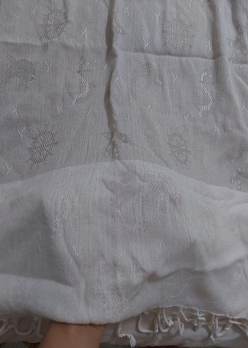 Dantel Detaylı Kolsuz V Yaka plaj elbisesi - Görsel 3