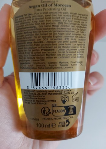 ogx Morocco Argan Oil Şampuanı 300 ml - Görsel 3
