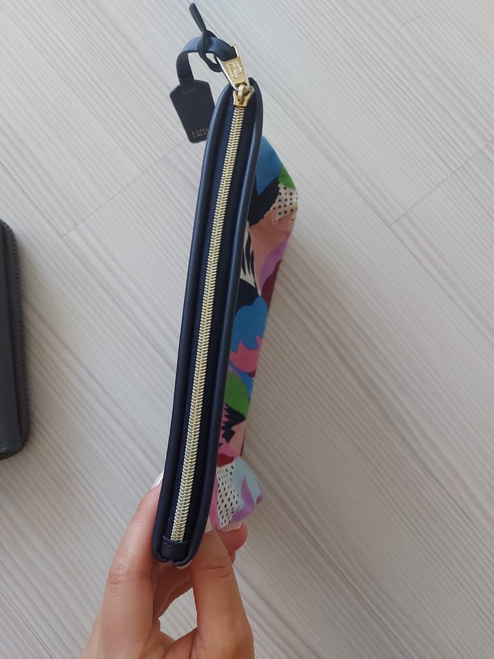 Gri Fermuarlı Kadın Cüzdanı - Görsel 4