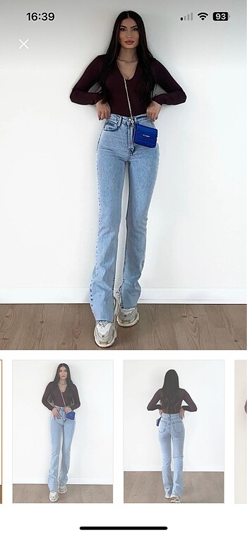 Trendyol & Milla Yüksek bel slim straight pantalon