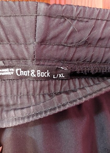 Siyah Paraşüt pantalon - Görsel 2